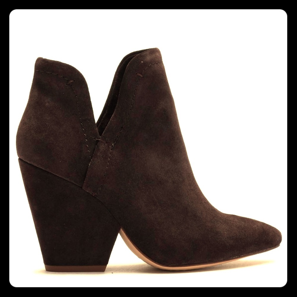 🌻splendid brand “Cheryl” brown suede bootie/6.5🌻